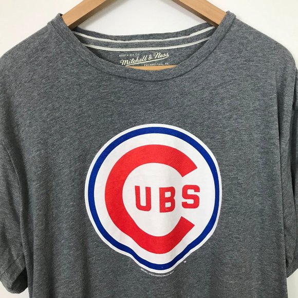 Mitchell & Ness Other - MLB Chicago Cubs XL Men Gray Multi-Color T-Shirt